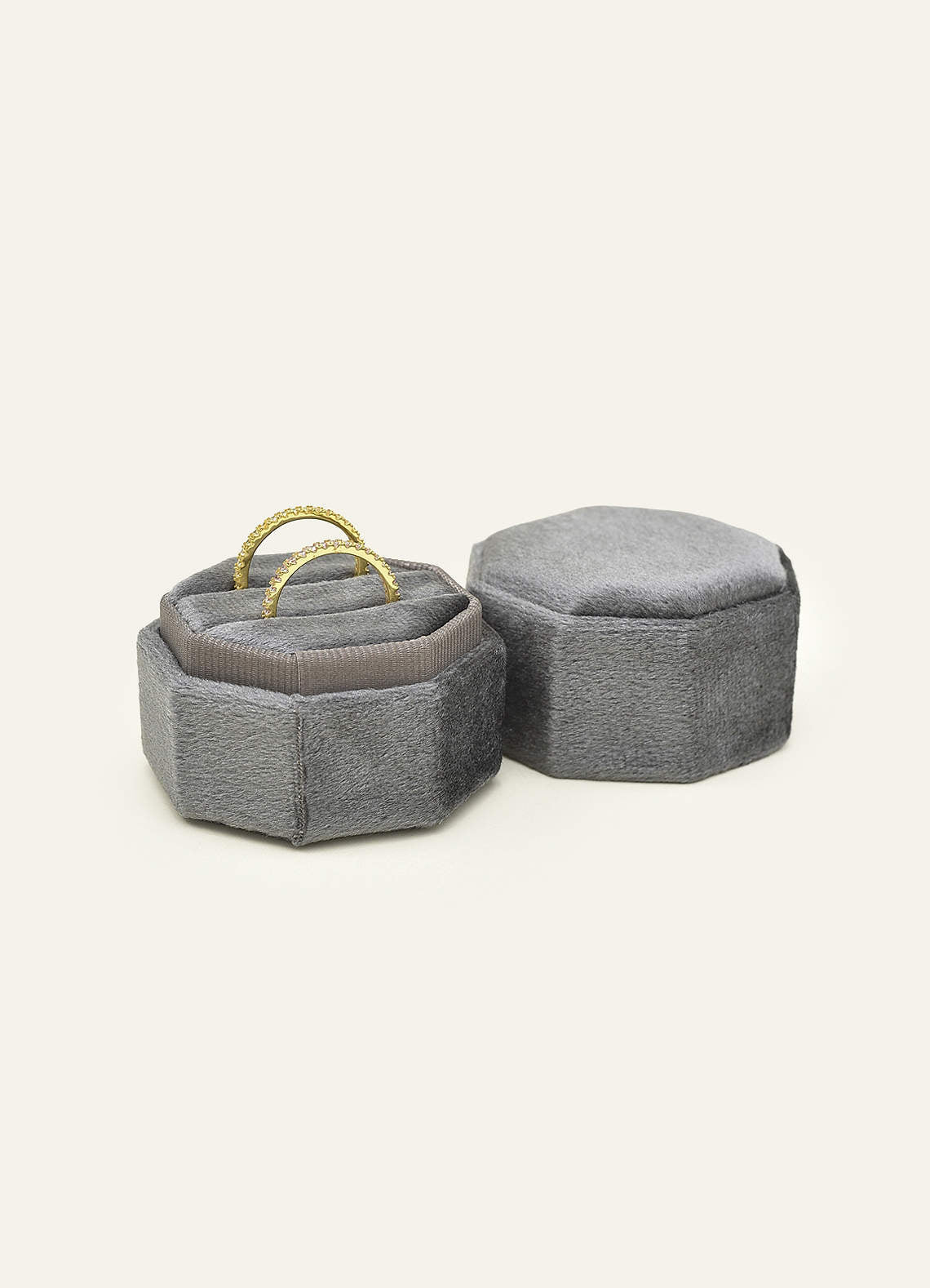 Wedding Day Velvet Ring Box — Dark Grey — 图 63/132