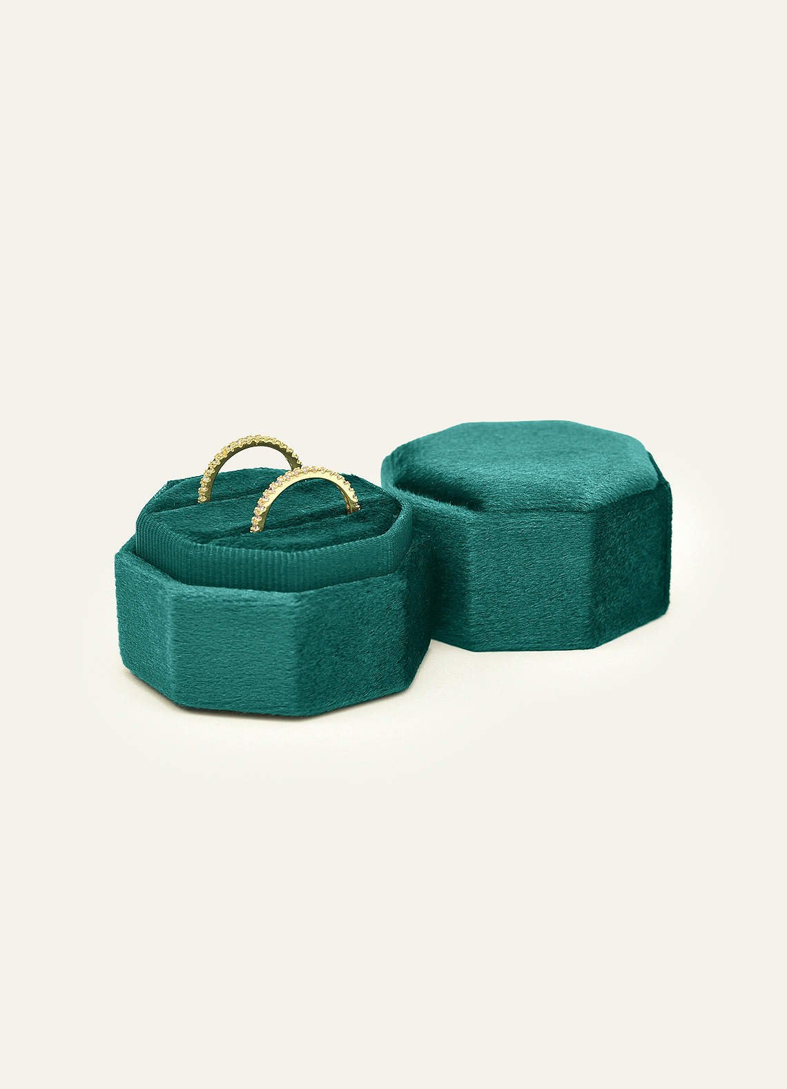 Wedding Day Velvet Ring Box — Emerald — 图 50/132