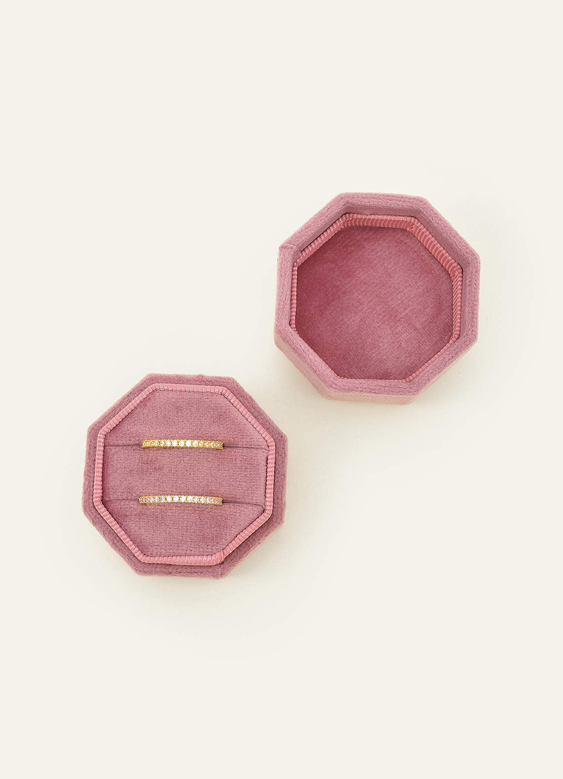 Wedding Day Velvet Ring Box — candy pink — 图 30/132