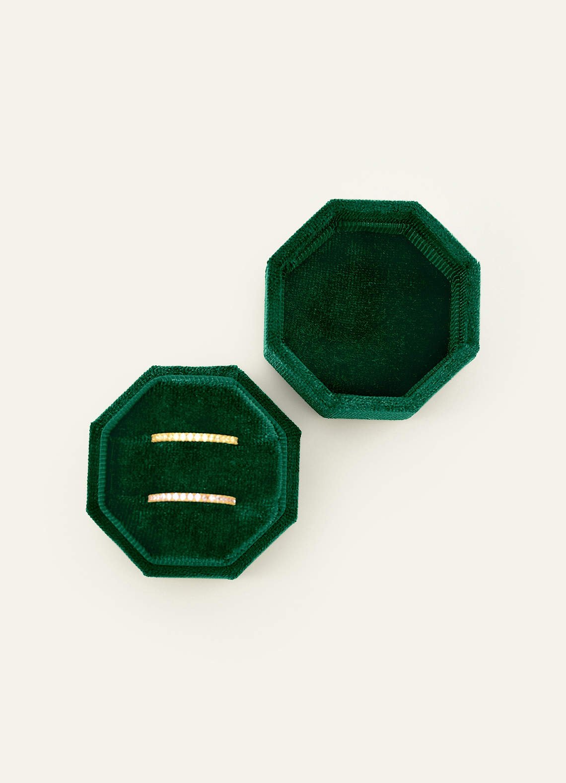 Wedding Day Velvet Ring Box — green — 图 24/132