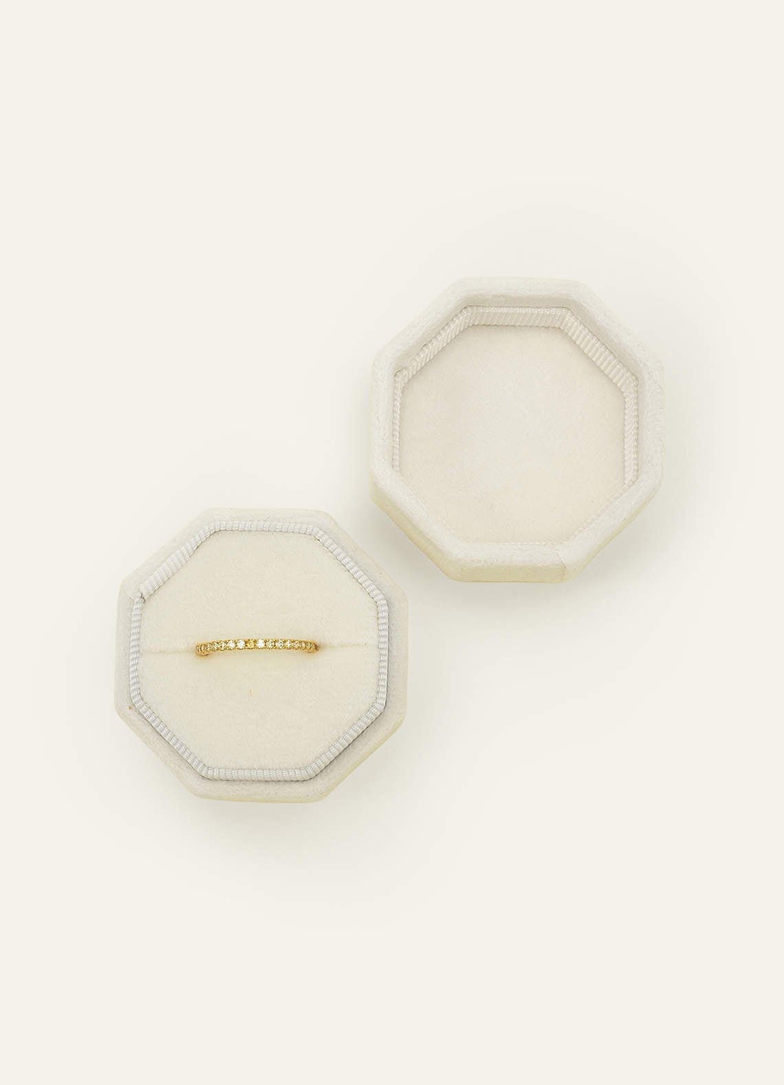 Wedding Day Velvet Ring Box — white — 图 35/132