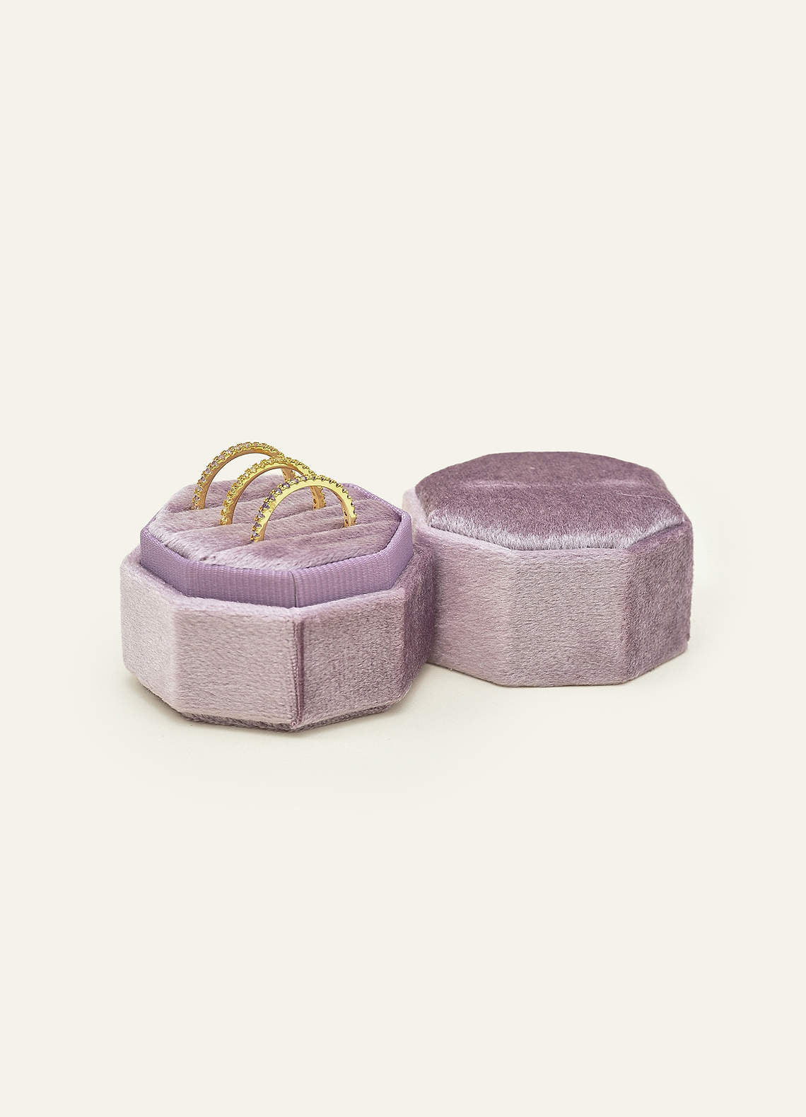 Wedding Day Velvet Ring Box — Light Purple — 图 54/132