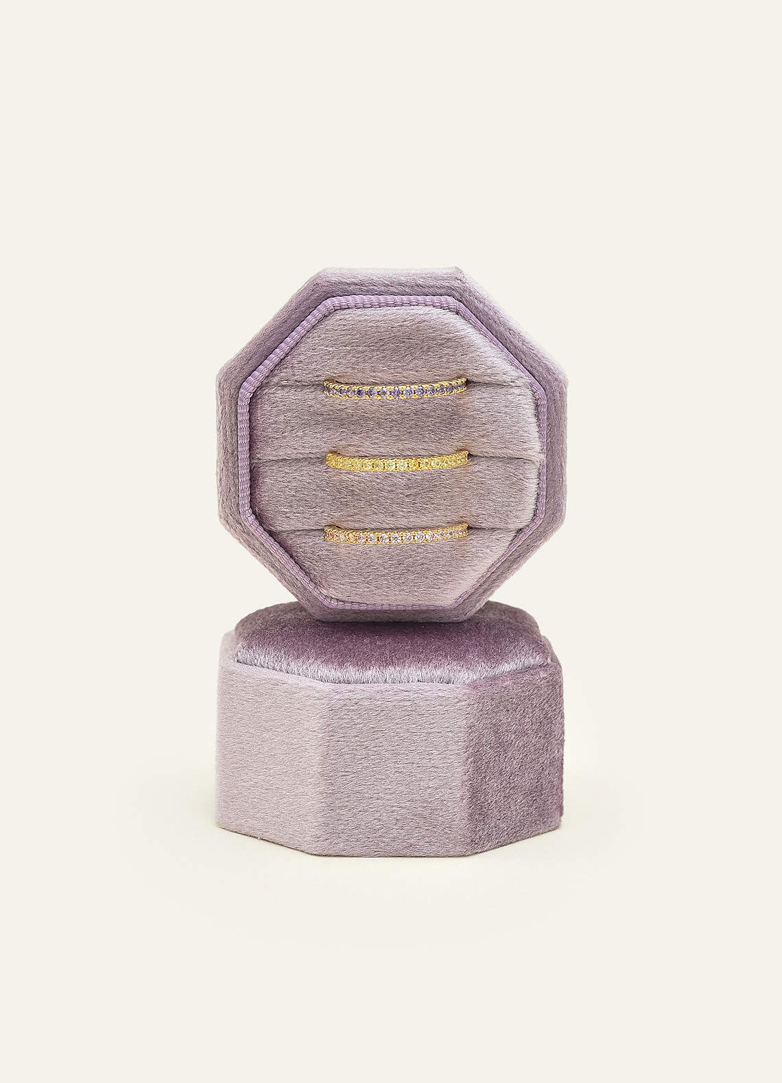 Wedding Day Velvet Ring Box — Light Purple — 图 76/132