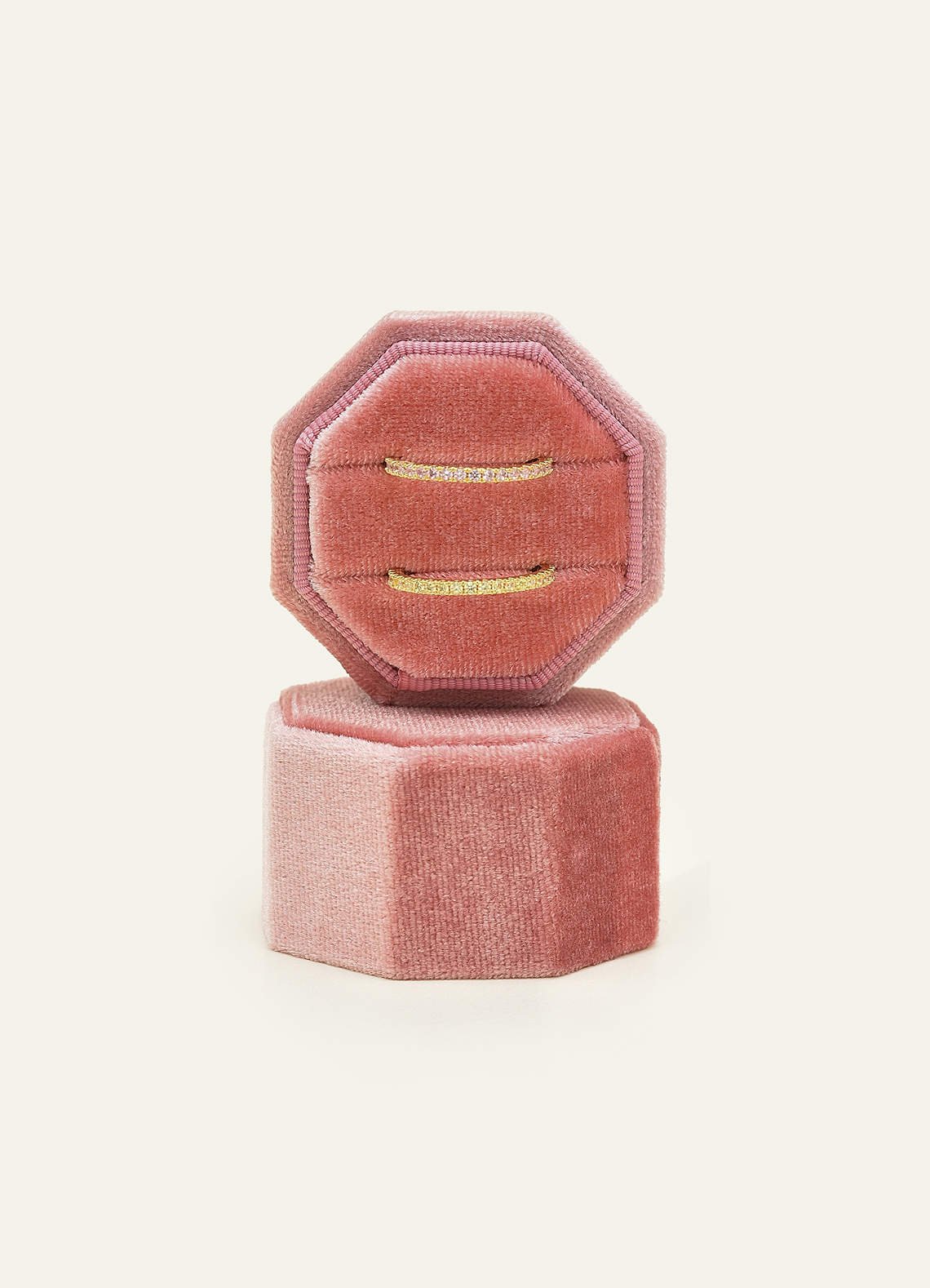 Wedding Day Velvet Ring Box — Powder Pink — 图 74/132