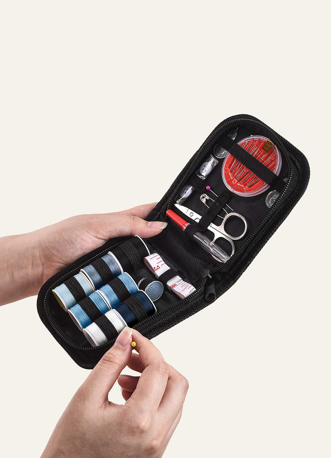 Azazie Matching Color Emergency Sewing Kit — Blue Collection — 图 13/25